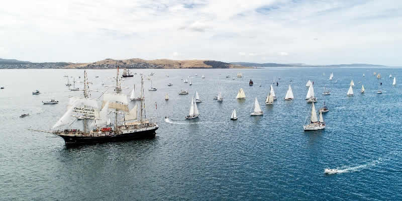 Boats at sea